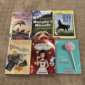 6 Middle School level novels